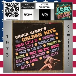 CHUCK BERRY'S Golden Hits•1973 US (#SR 61103)•Reissue, Stereo, RCA